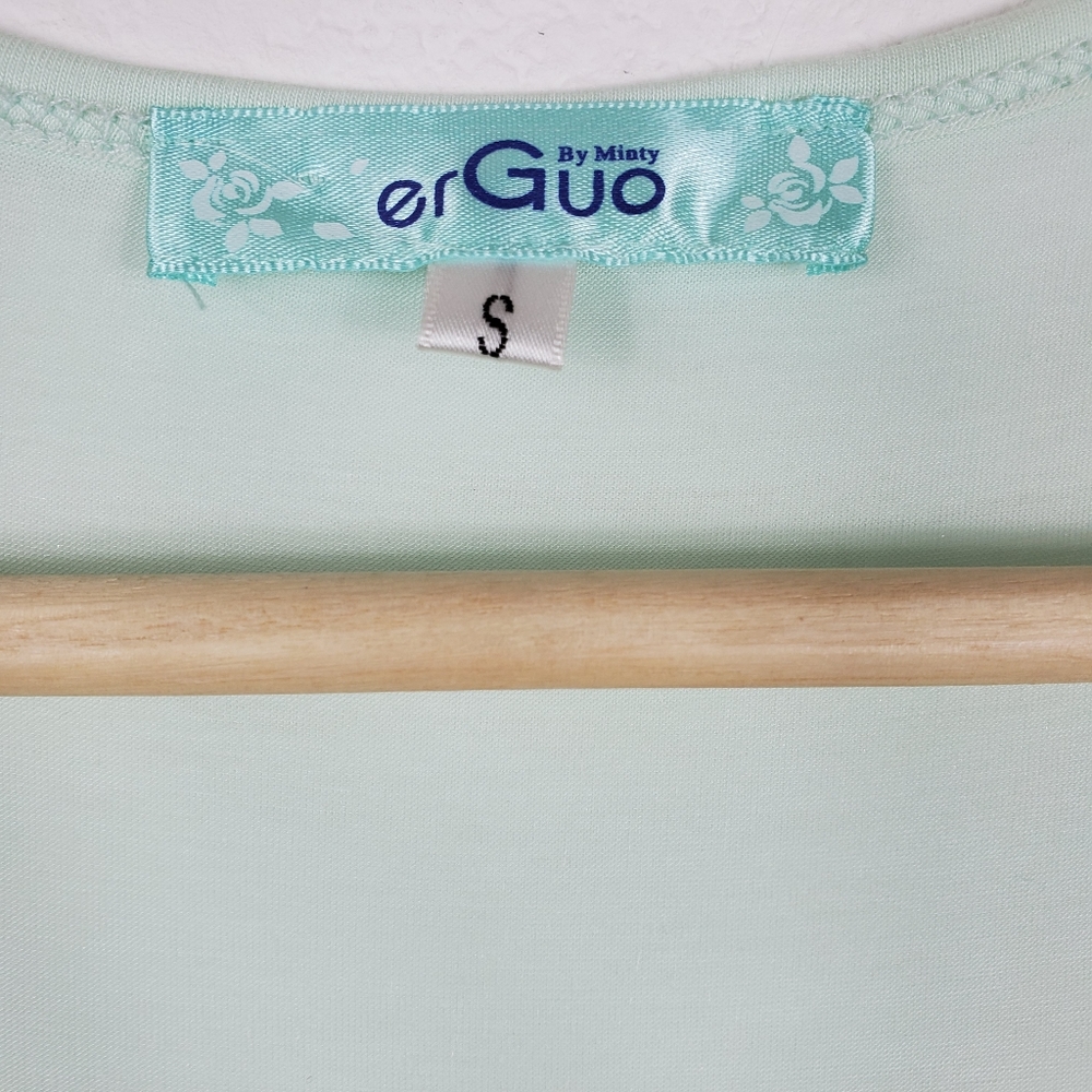 erGuo by Minty Lace Racerback Mint Side Lace Tank - Picture 2 of 8